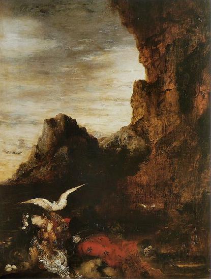 Gustave Moreau Mort de Sapho France oil painting art